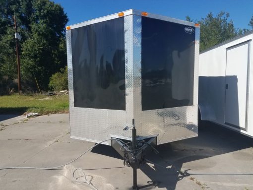 8.5x30 TA Trailer - Black, Electrical, Finished Interior, Cabinets, Additional Options