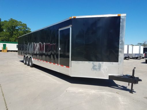 8.5x34 TTA3 Trailer - Black, Concession, Awning, Electrical, Options