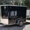Diamond Cargo 5x8 SA Trailer - Black, Ramp, Side Door, Extra Height - Image 2