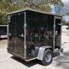 Diamond Cargo 5x8 SA Trailer - Black, Ramp, Side Door, Extra Height - Image 11