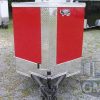 South Georgia Cargo Custom 4x8 SA Trailer - Red, Single Door, Two Side Doors - Image 14