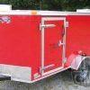 South Georgia Cargo Custom 4x8 SA Trailer - Red, Single Door, Two Side Doors - Image 2