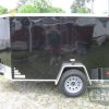 South Georgia Cargo Custom 5x8 SA Trailer - Black, Ramp, Side Door, Side Vents, D-Rings - Image 3