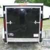 South Georgia Cargo Custom 5x8 SA Trailer - Black, Ramp, Side Door, Side Vents, D-Rings - Image 7