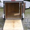 South Georgia Cargo Custom 5x8 SA Trailer - Black, Ramp, Side Door, Side Vents, D-Rings - Image 6