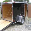 South Georgia Cargo Custom 5x8 SA Trailer - Black, Ramp, Side Door, Side Vents, D-Rings - Image 8