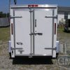 South Georgia Cargo 5x8 SA Trailer - White, Double Doors, Side Door, Extra Height - Image 7