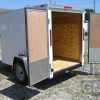 South Georgia Cargo 5x8 SA Trailer - White, Double Doors, Side Door, Extra Height - Image 4