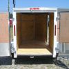 South Georgia Cargo 5x8 SA Trailer - White, Double Doors, Side Door, Extra Height - Image 6