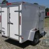 South Georgia Cargo 5x8 SA Trailer - White, Double Doors, Side Door, Extra Height - Image 9