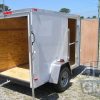 South Georgia Cargo 5x8 SA Trailer - White, Double Doors, Side Door, Extra Height - Image 8