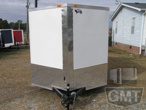 South Georgia Cargo 7x14 TA Trailer - White, Double Doors, Side Door, Extra Height - Image 13