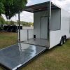 South Georgia Cargo 8.5x22 TA Trailer - White, Ramp, Porch, Concession, Electrical, Many Options - Image 5