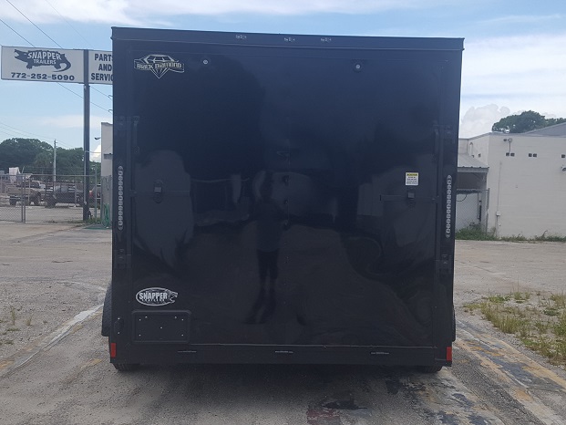 Diamond Cargo 7x14 TA Trailer - Black, Ramp, Side Door, Extra Height, Blackout - Image 7