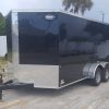 Quality Cargo 7x14 TA Trailer - Black, Barn Doors, Side Door, Extra Height - Image 2