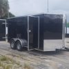 Quality Cargo 7x14 TA Trailer - Black, Barn Doors, Side Door, Extra Height - Image 10
