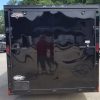 Diamond Cargo 7x14 TA Trailer - Black, Ramp, Side Door, Extra Height, Blackout - Image 8