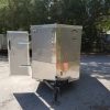 Diamond Cargo 5x8 SA Trailer - Silver Frost, Ramp, Side Door, Side Vents - Image 12