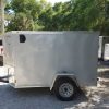 Diamond Cargo 5x8 SA Trailer - Silver Frost, Ramp, Side Door, Side Vents - Image 2