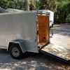 Diamond Cargo 5x8 SA Trailer - Silver Frost, Ramp, Side Door, Side Vents - Image 3