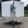 Diamond Cargo 8.5x18 TA Trailer - White, Ramp, Side Door, D-Rings - Image 15