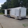 Freedom Trailers 8.5x30 TA Trailer - White, Ramp, Side Door, 5K Axles, D-Rings - Image 12