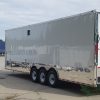 Freedom Trailers 8.5x30 TA Trailer - White, Ramp, Side Door, 5K Axles, D-Rings - Image 5
