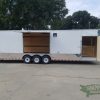 Freedom Trailers 8.5x30 TA Trailer - White, Ramp, Side Door, 5K Axles, D-Rings - Image 10