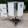 Diamond Cargo 4x8 SA Trailer - White, Rear Single Door, Side Door - Image 15