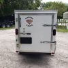 Diamond Cargo 4x8 SA Trailer - White, Rear Single Door, Side Door - Image 9