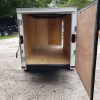 Diamond Cargo 4x8 SA Trailer - White, Rear Single Door, Side Door - Image 8