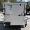 Diamond Cargo 5x8 SA Trailer - White, Ramp - Image 9