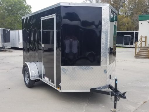Diamond Cargo 6x10 SA Trailer - Black, Ramp, Side Door, Extra Height - Image 16
