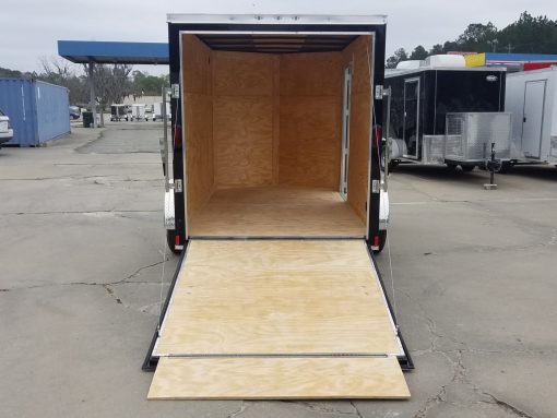 Diamond Cargo 6x10 SA Trailer - Black, Ramp, Side Door, Extra Height - Image 8