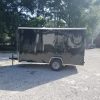 Diamond Cargo 6x12 SA Trailer - Black, Ramp, Side Door, Extra Height - Image 5