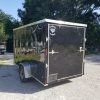 Diamond Cargo 6x12 SA Trailer - Black, Ramp, Side Door, Extra Height - Image 7