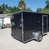 Diamond Cargo 6x12 SA Trailer - Black, Ramp, Side Door, Extra Height - Image 11