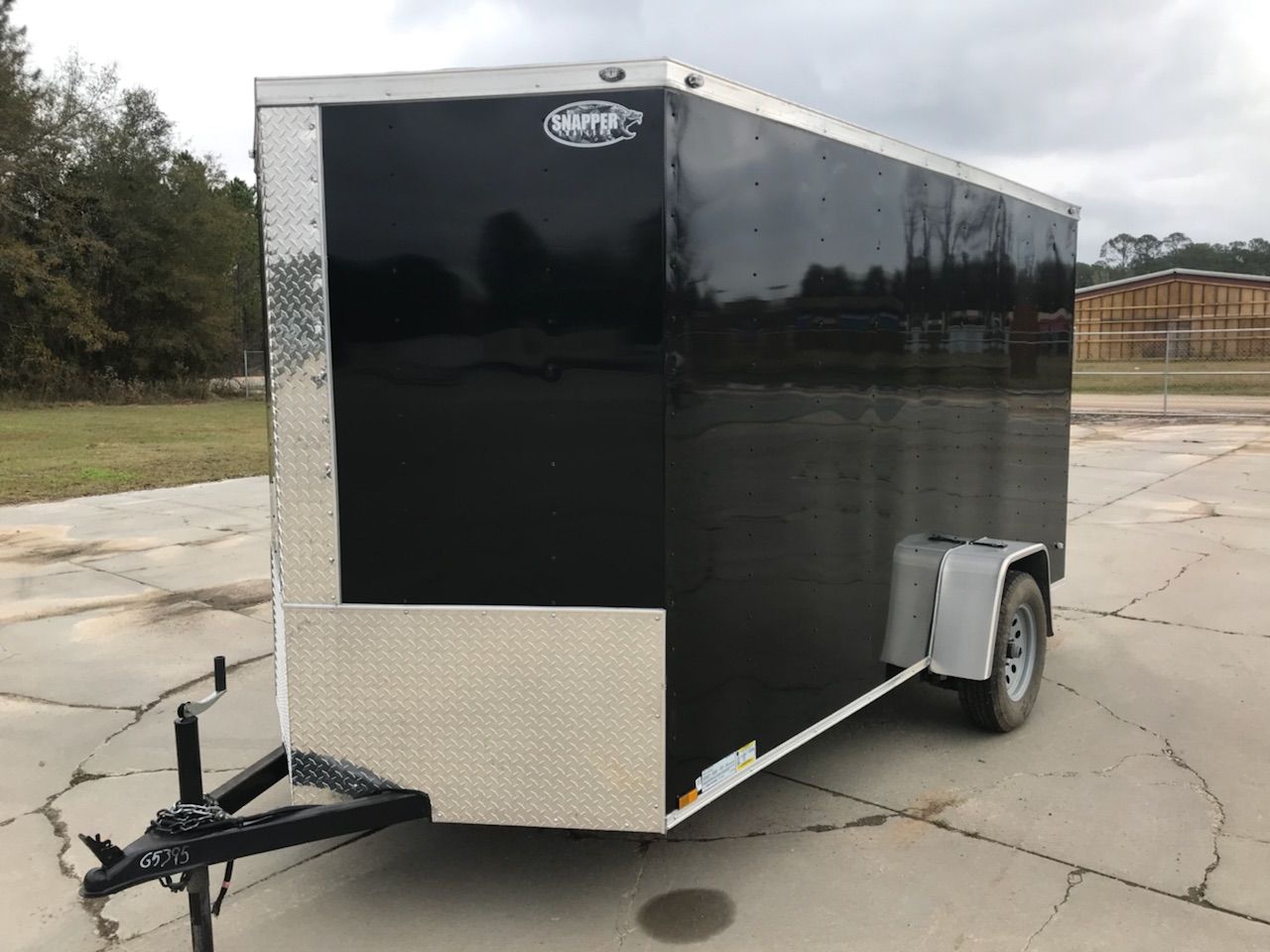 Diamond Cargo 6x12 SA Trailer - Black, Ramp, Side Door, Extra Height, Insulation - Image 3