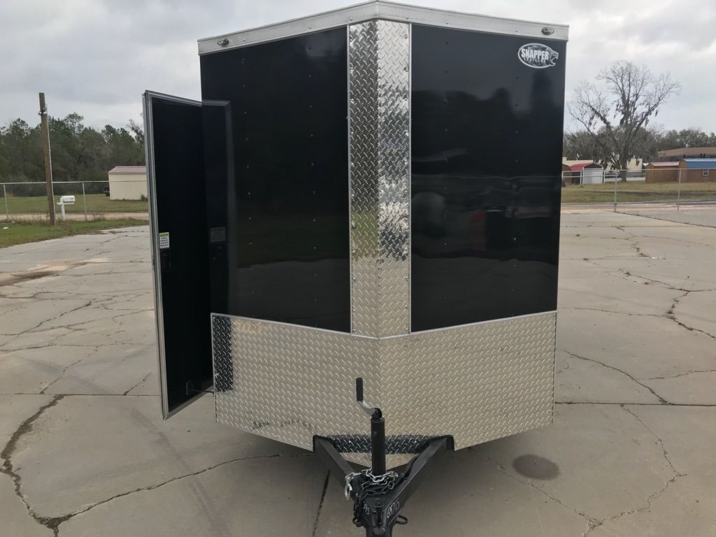 Diamond Cargo 6x12 SA Trailer - Black, Ramp, Side Door, Extra Height, Insulation - Image 14