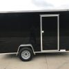 Diamond Cargo 6x12 SA Trailer - Black, Ramp, Side Door, Extra Height, Insulation