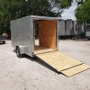 Diamond Cargo 6x12 SA Trailer - Silver Frost, Ramp, Side Door, Extra Height, Therma Ceiling - Image 6