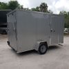 Diamond Cargo 6x12 SA Trailer - Silver Frost, Ramp, Side Door, Extra Height, Therma Ceiling - Image 11