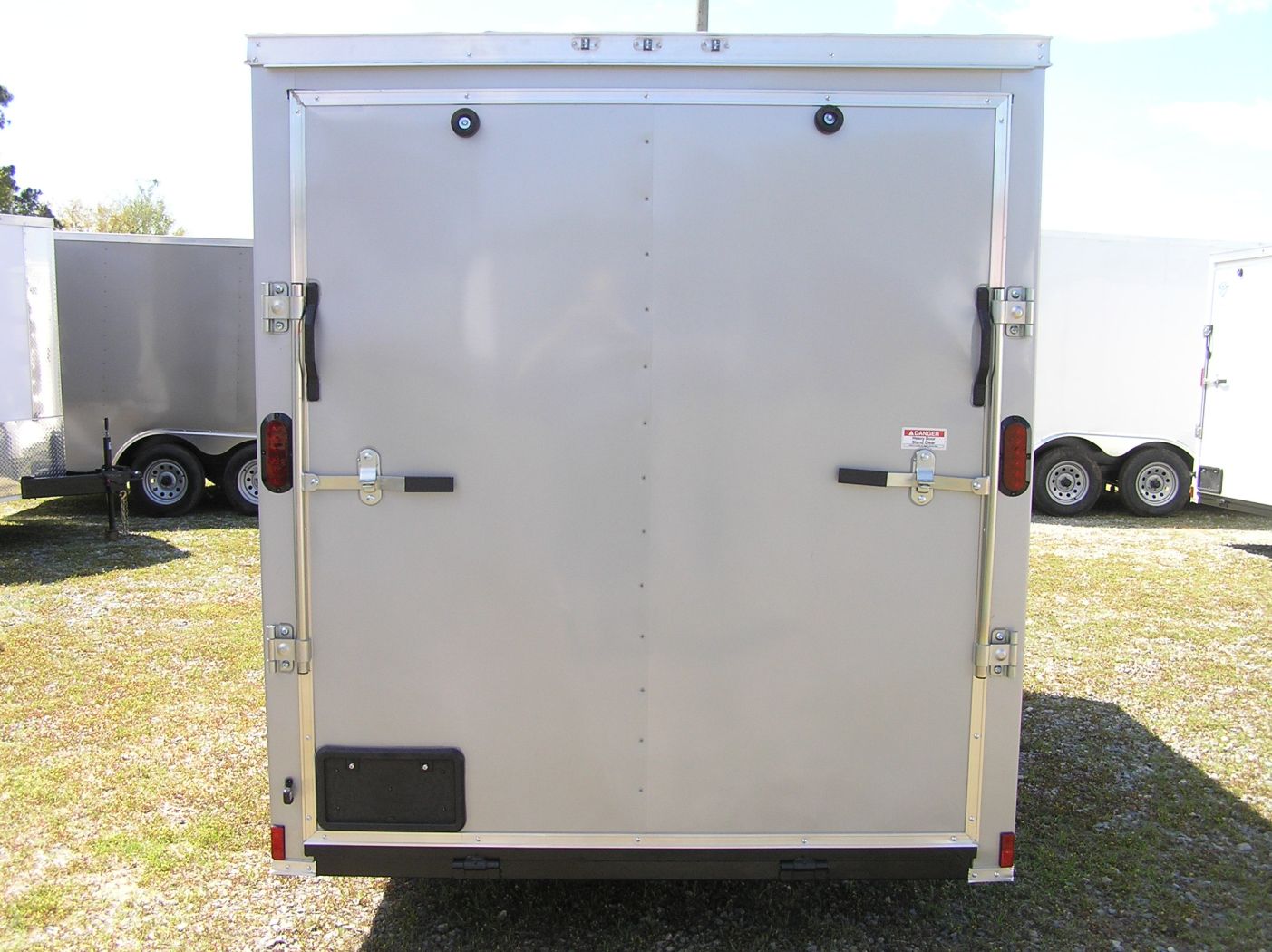 Diamond Cargo 6x12 SA Trailer - Silver Frost, Ramp, Side Door, Extra Height, Insulation - Image 7