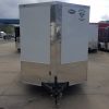 Diamond Cargo 6x12 TA Trailer - White, Ramp, Side Door, Extra Height - Image 17