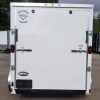 Diamond Cargo 6x12 TA Trailer - White, Ramp, Side Door, Extra Height - Image 9