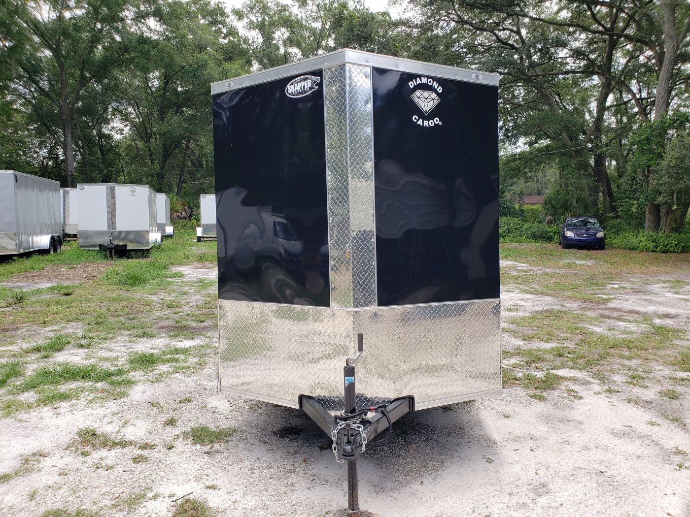 Diamond Cargo 6x14 SA Trailer - Black, Ramp, Side Door, Extra Height, Insulated - Image 16