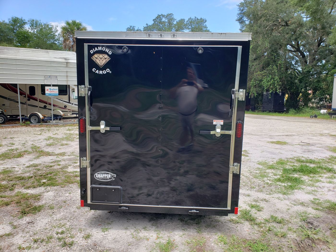 Diamond Cargo 6x14 SA Trailer - Black, Ramp, Side Door, Extra Height, Insulated - Image 8