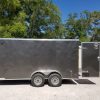 Diamond Cargo 7x14 TA Trailer - Charcoal Gray, Barn Doors, Side Door, Extra Height, Insulated - Image 3