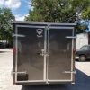 Diamond Cargo 7x14 TA Trailer - Charcoal Gray, Barn Doors, Side Door, Extra Height, Insulated - Image 8