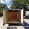 Diamond Cargo 7x14 TA Trailer - Charcoal Gray, Barn Doors, Side Door, Extra Height, Insulated - Image 7
